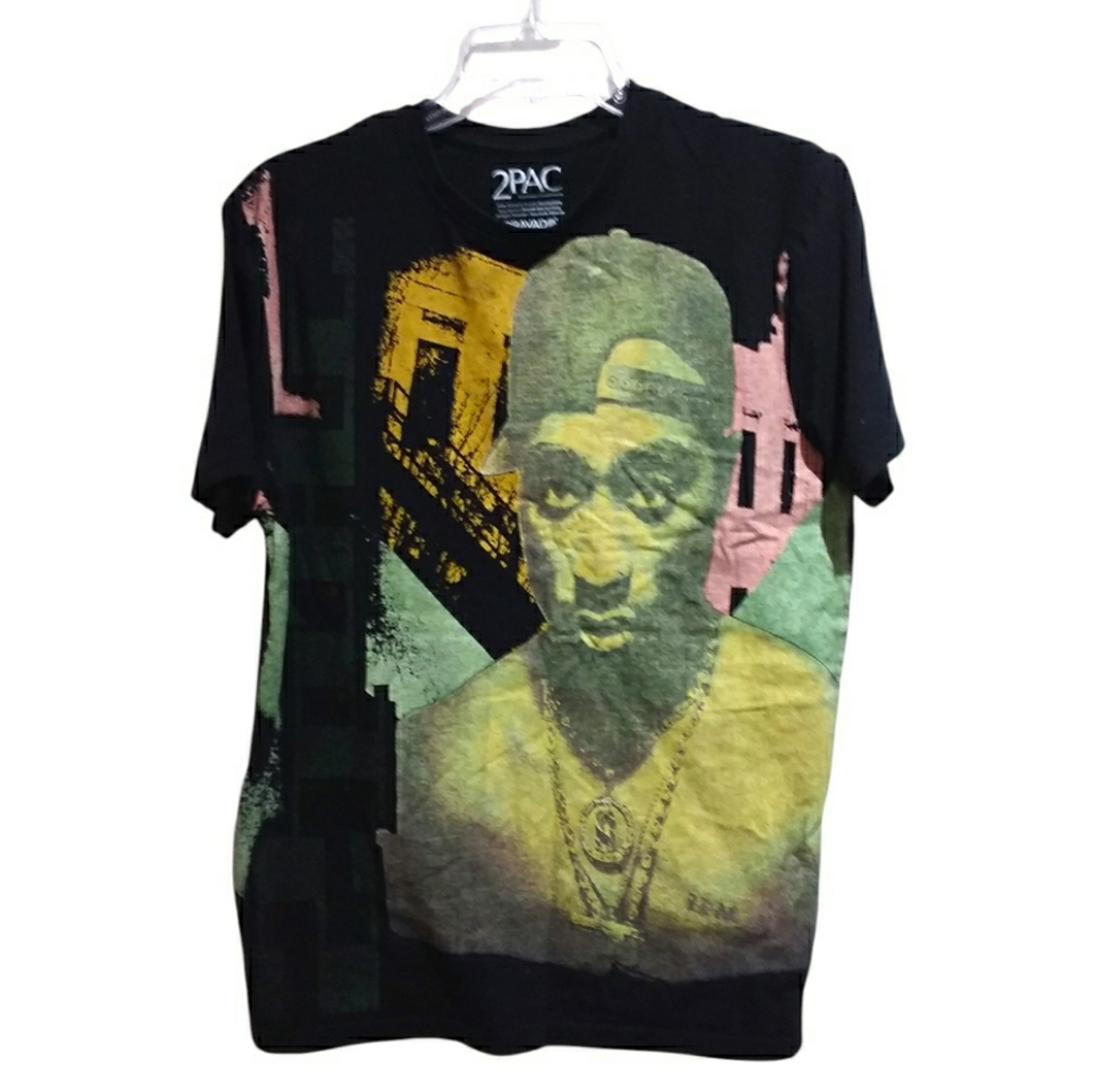 2PAC Mens Colourful T Shirt